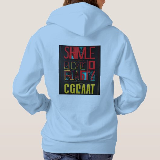 T'shirt Hoodie (Achterkant)