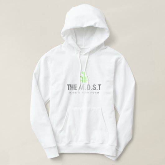 Tshirt Hoodie( Witte Klassieker) (Design voorkant)