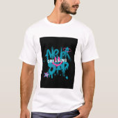 Tshirt houdt nooit op met dromen (Voorkant)