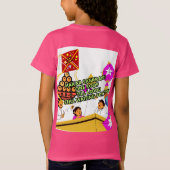 Tshirt Indian festival hinduism  (Achterkant)