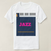 Tshirt jazz (Design voorkant)