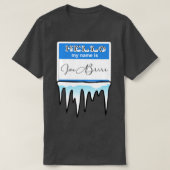 TShirt Joe Brrrr Blue (Design voorkant)