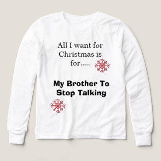 Tshirt Kinder lange mouw - Funny Xmas
