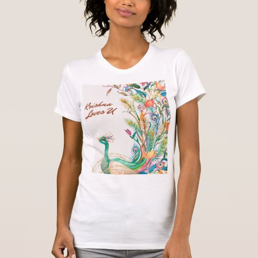 TShirt Krishna houdt van u (Voorkant)