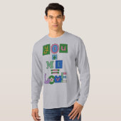 Tshirt lange mouw Valentijnsdag voor cadeau (Voorkant volledig)