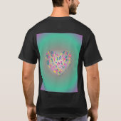 Tshirt liefde ontwerp (Achterkant)
