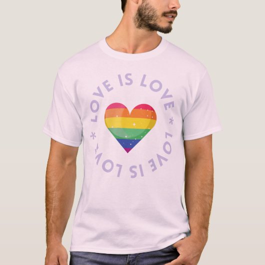 tshirt love is love (Voorkant)