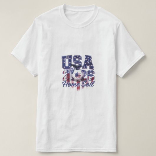 Tshirt mannen fifa wereld 2026 usa (Design voorkant)