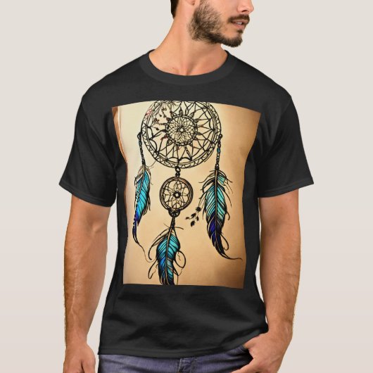 Tshirt met een hangend design (Voorkant)