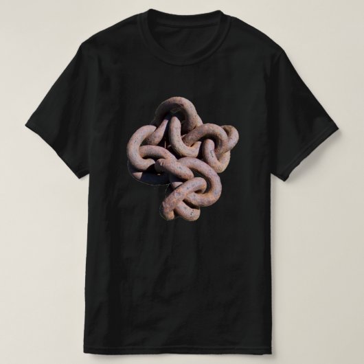 T'Shirt met een Metal Chain Design T-shirt (Design voorkant)