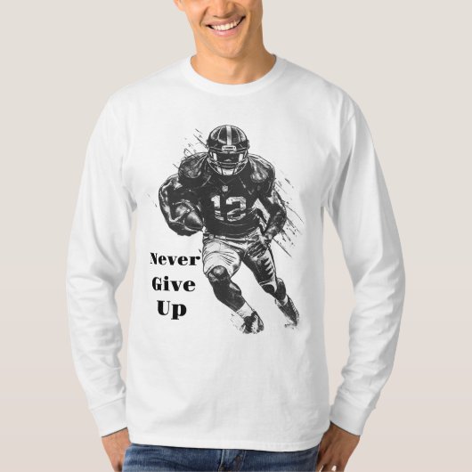Tshirt NFL motivatie (Voorkant)