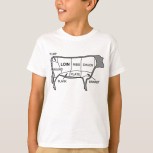 TShirt:Rundvlees T-shirt
