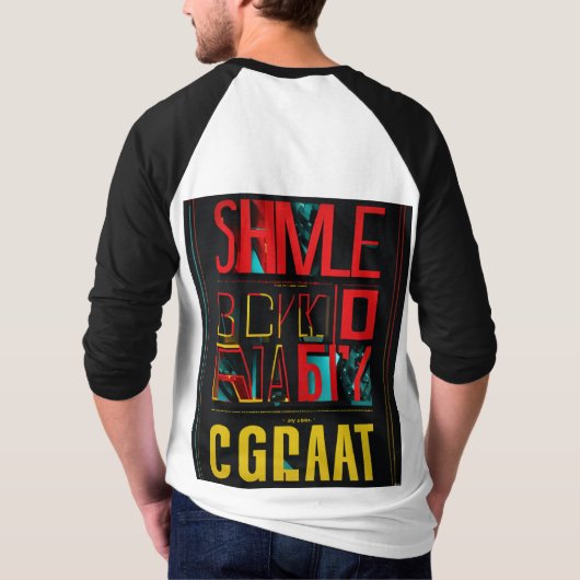 T'shirt T-shirt (Achterkant)