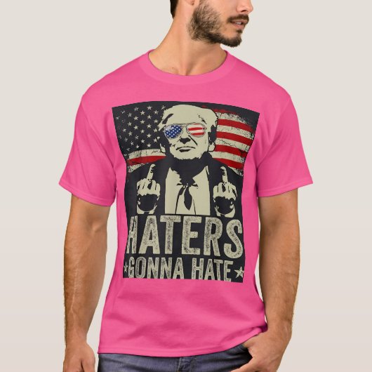 Tshirt Trump Haters Gonna Hate (Voorkant)
