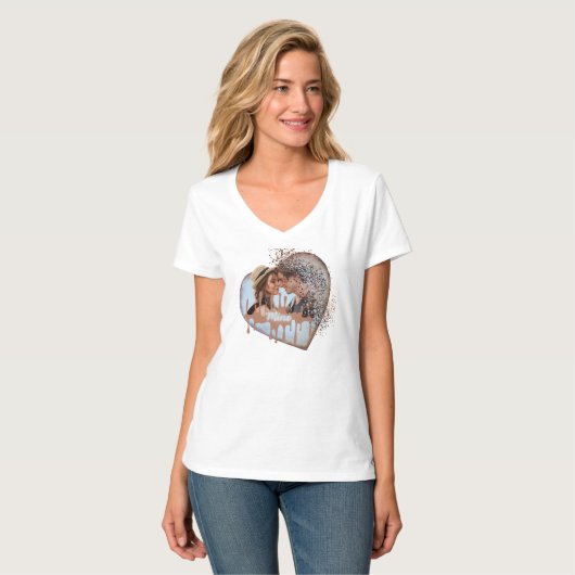 Tshirt van valentijns (Voorkant volledig)