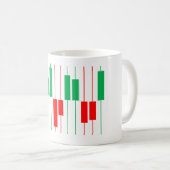 Tshirt voor de aandelenmarkt koffiemok (Voorkant rechts)