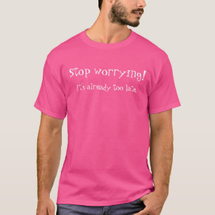 Tshirt voor deprimerende ppl wie r proberen 2 leuk