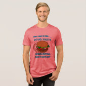 Tshirt voor een restaurant waar ik in een droom na (Voorkant volledig)