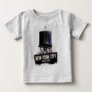 Tshirt voor watertoren in New York City