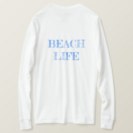 Tshirt; vuurtoren 5; blauw t-shirt