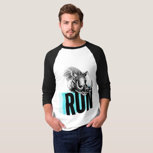 Tshirt wrattenzwijn (Voorkant volledig)