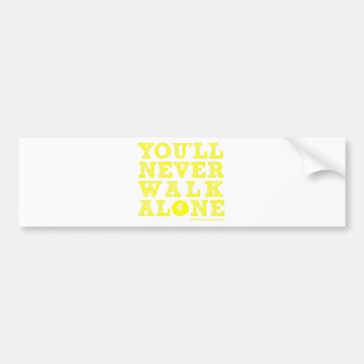 Tshirt YNWA-Liverpool Bumpersticker (Voorkant)