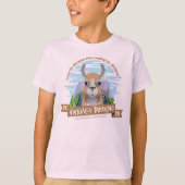 Tshirtroze van Virtual Trek Kind T-shirt (Voorkant)