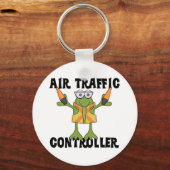 Tshirts en cadeaus van luchtverkeersleiders sleutelhanger (Voorkant)