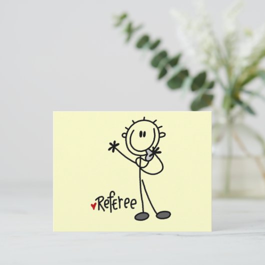 Tshirts en cadeautjes met vingerafdruk briefkaart (Staand voorkant)