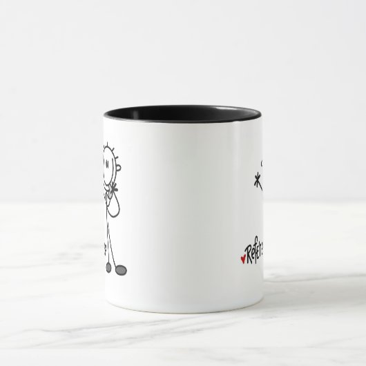 Tshirts en cadeautjes met vingerafdruk mok (Midden)