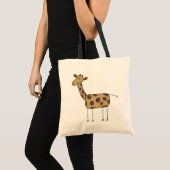 Tshirts en cadeautjes voor Giraffe op de stok Tote Bag (Voorkant (product))