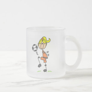 Tshirts en cadeautjes voor voetzoekers matglas koffiemok