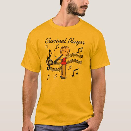 Tshirts en cadeautjes voor zakelijke Clarinet-spel (Voorkant)