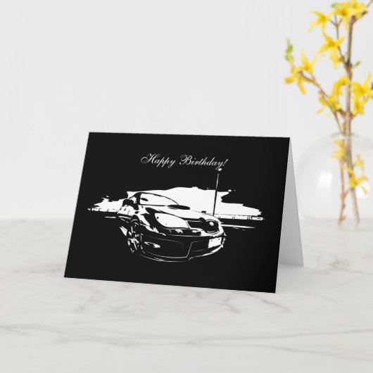 TSI Drifting Birthday Cards Kaart (Gele Bloem)