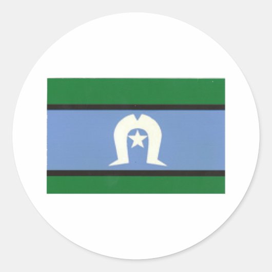 TSI Vlag Ronde Sticker (Voorkant)