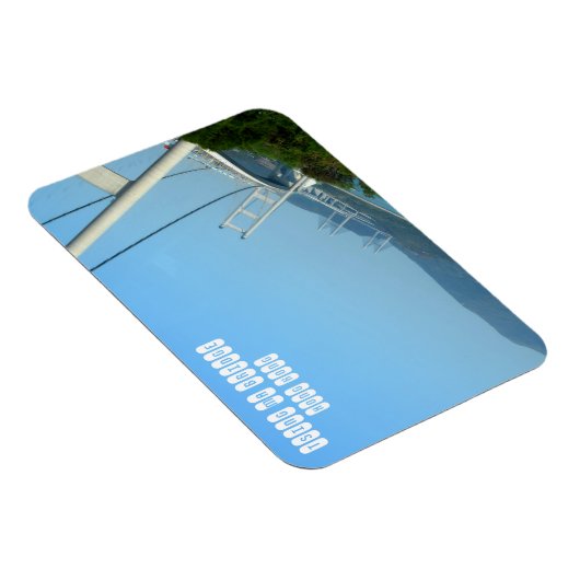 Tsing Ma Bridge in Hong Kong Magneet (Rechterzijde)