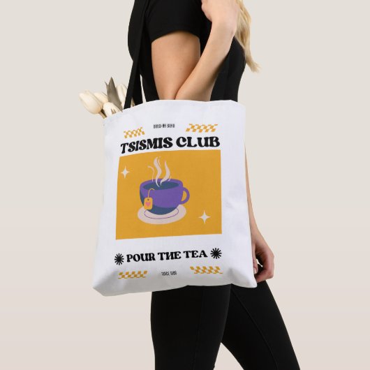 Tsismis Club Canvas tas (Dichtbij)