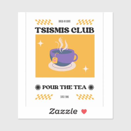 Tsismis Club Vinyl Sticker (Vel)