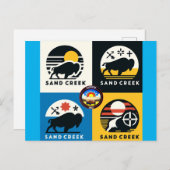 Tsistsistas Cirkel - Sandcreek Briefkaart (Voorkant / Achterkant)