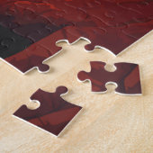 Tsjaad Illustratie Reis Kunst Vintage Legpuzzel (Zijkant)