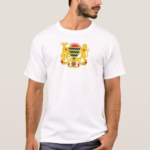 Tsjaad land wapen wapenschild embleem vlag t-shirt