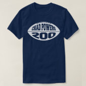 Tsjaad Powers 200 Wit T-shirt (Design voorkant)