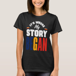 Tsjaad Tsjadische Tsjaad heeft de vlag waar mijn v T-shirt
