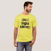 Tsjaad van Nunavut authentieke T T-shirt (Voorkant volledig)