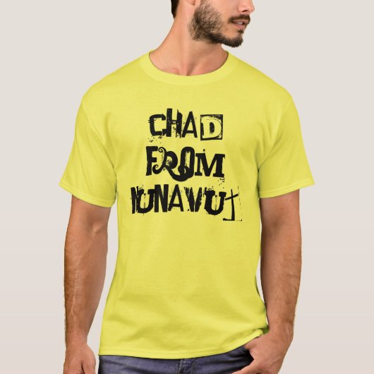 Tsjaad van Nunavut authentieke T T-shirt (Voorkant)
