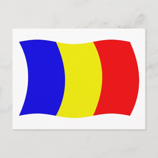 Tsjaad Vlag Ansichtkaart Briefkaart (Voorkant)