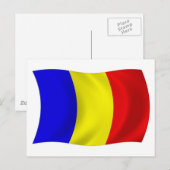 Tsjaad Vlag Ansichtkaart Briefkaart (Voorkant / Achterkant)