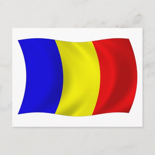 Tsjaad Vlag Ansichtkaart Briefkaart (Voorkant)