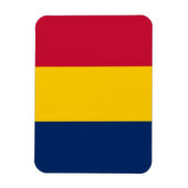 Tsjaad - vlag - magneet (Verticaal)
