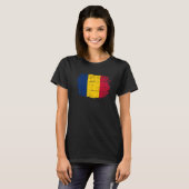 Tsjaad vlag voor Tsjaad T-shirt (Voorkant volledig)